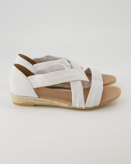 Terry Isabella Sandalen in Weiß