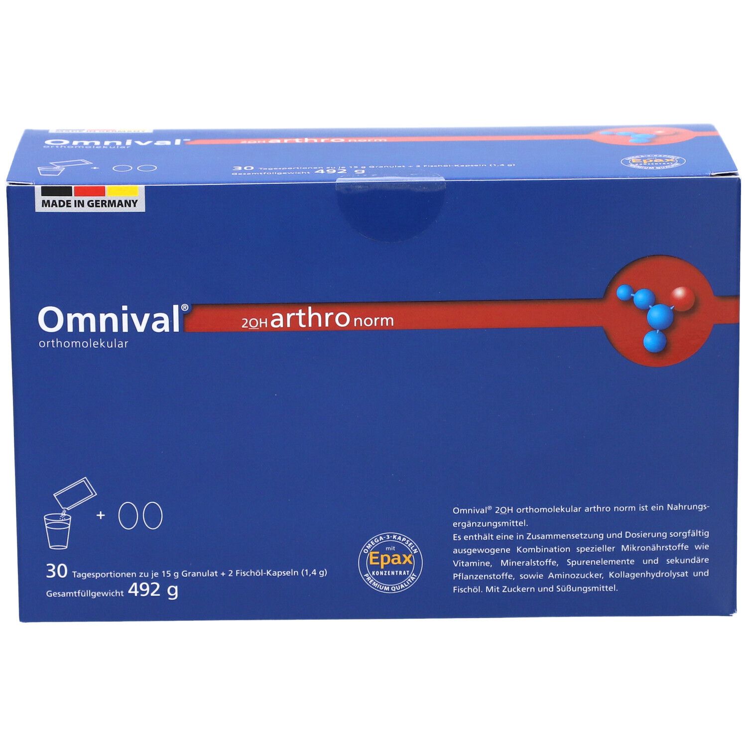 Omnival® orthomolekular 2OH arthro norm