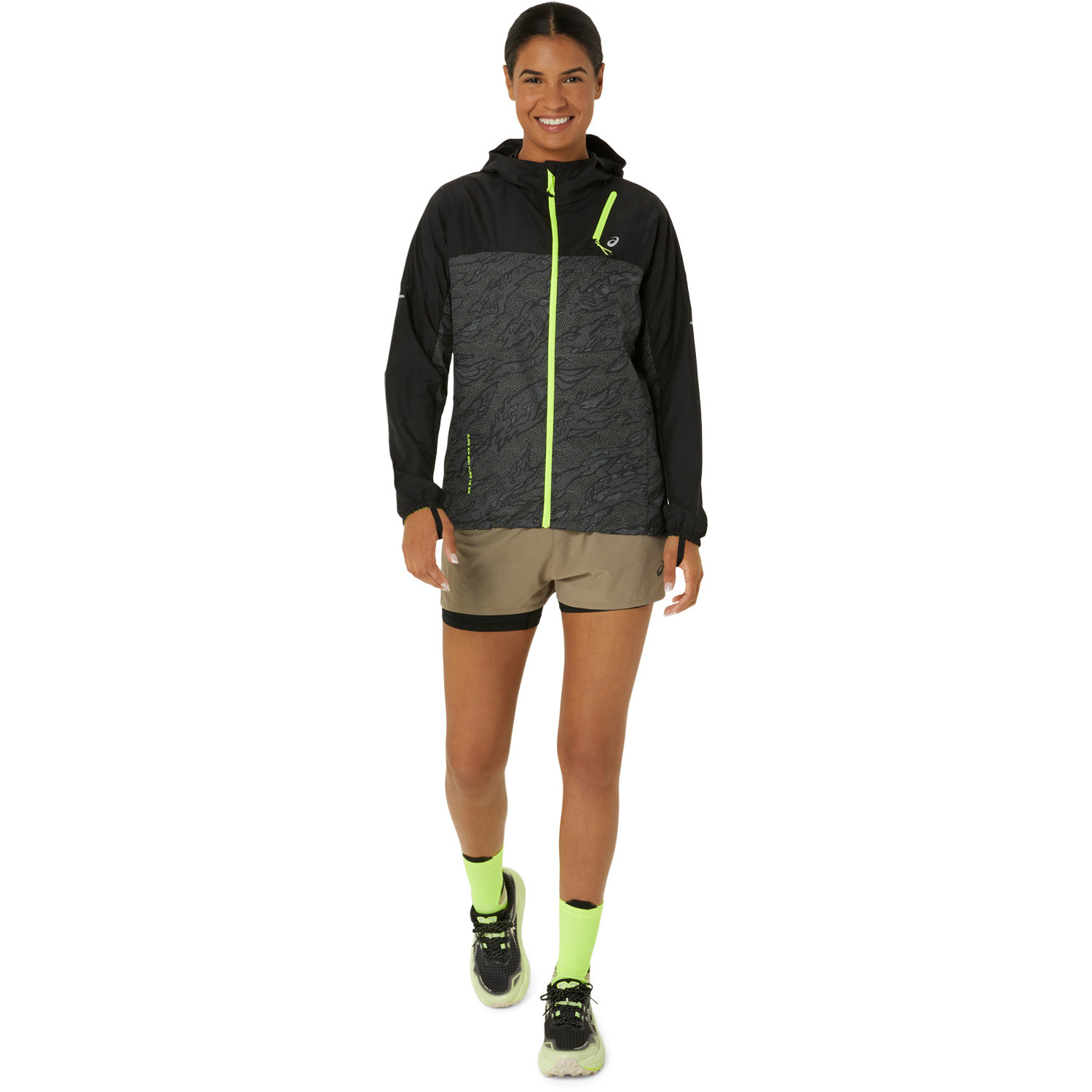 ASICS Fujitrail Packable Jack Dames