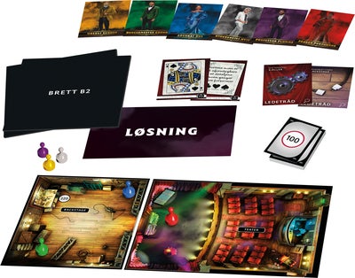 Hasbro Cluedo Flykt: Illusionistklubben Spill