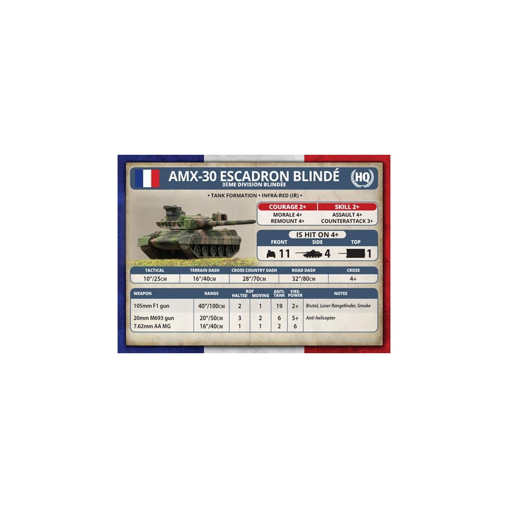 Team Yankee - AMX-30 Tank Platoon