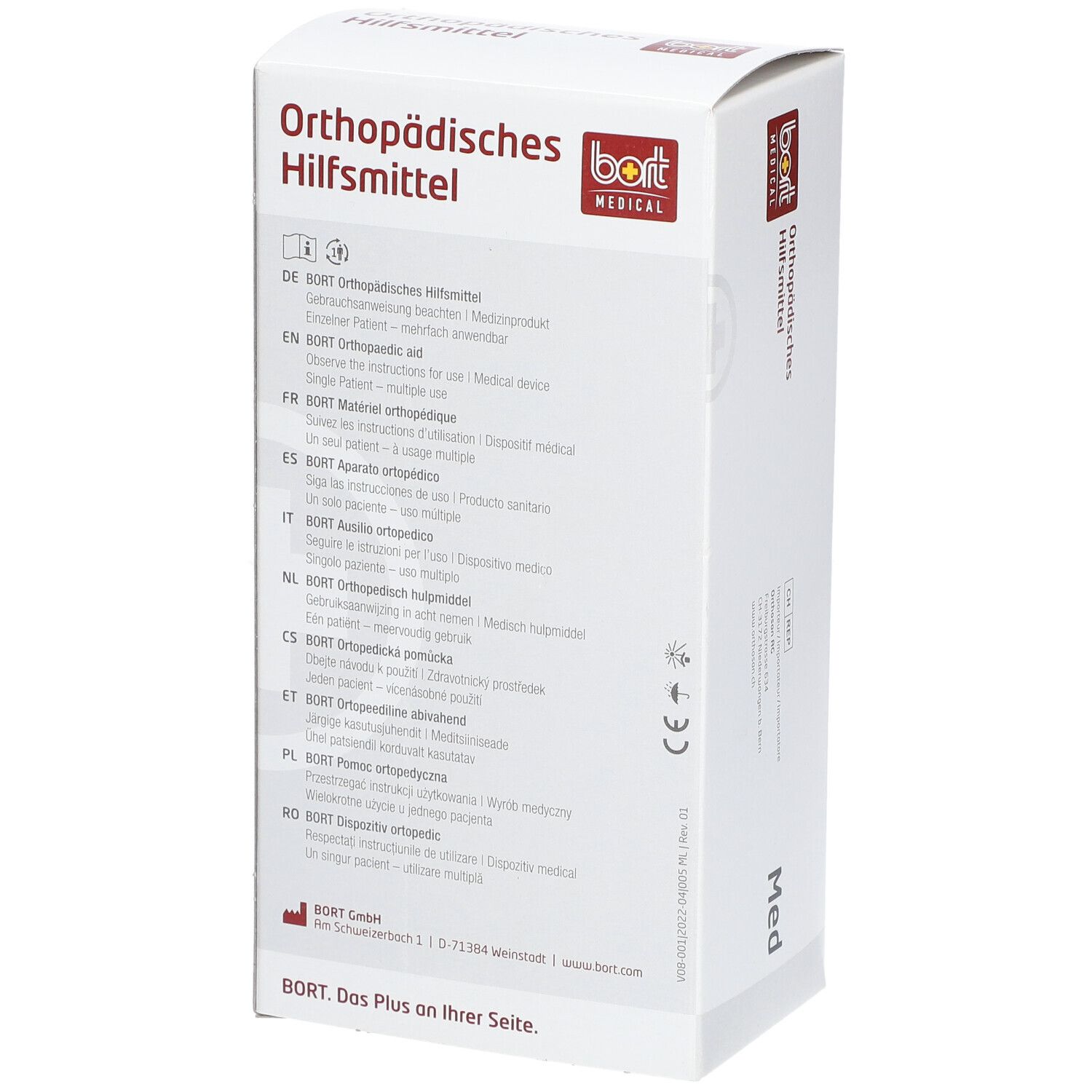 BORT Daumen-Hand-Bandage Gr. M haut