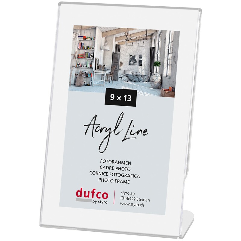 Dufco Bilderrahmen Acryl Line, hoch, 9 x 13 cm
