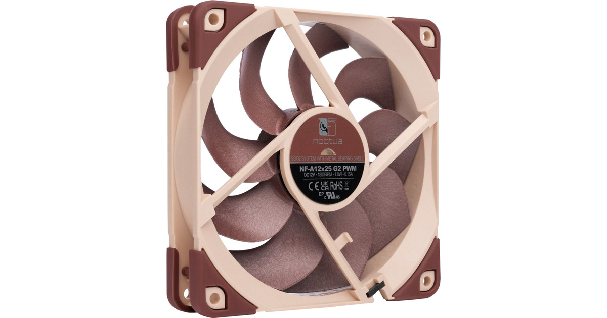 NoctuaNF-A12x25 G2 PWM case fan  (120 x 120 x 25 mm)