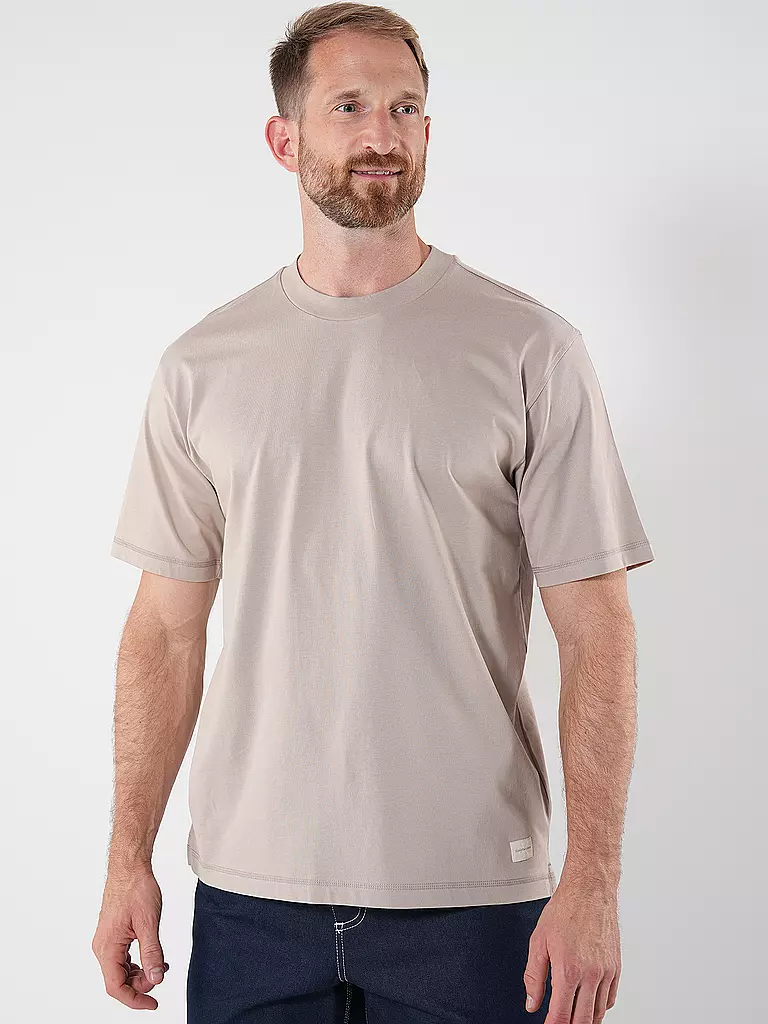 CALVIN KLEIN JEANS T-Shirt beige