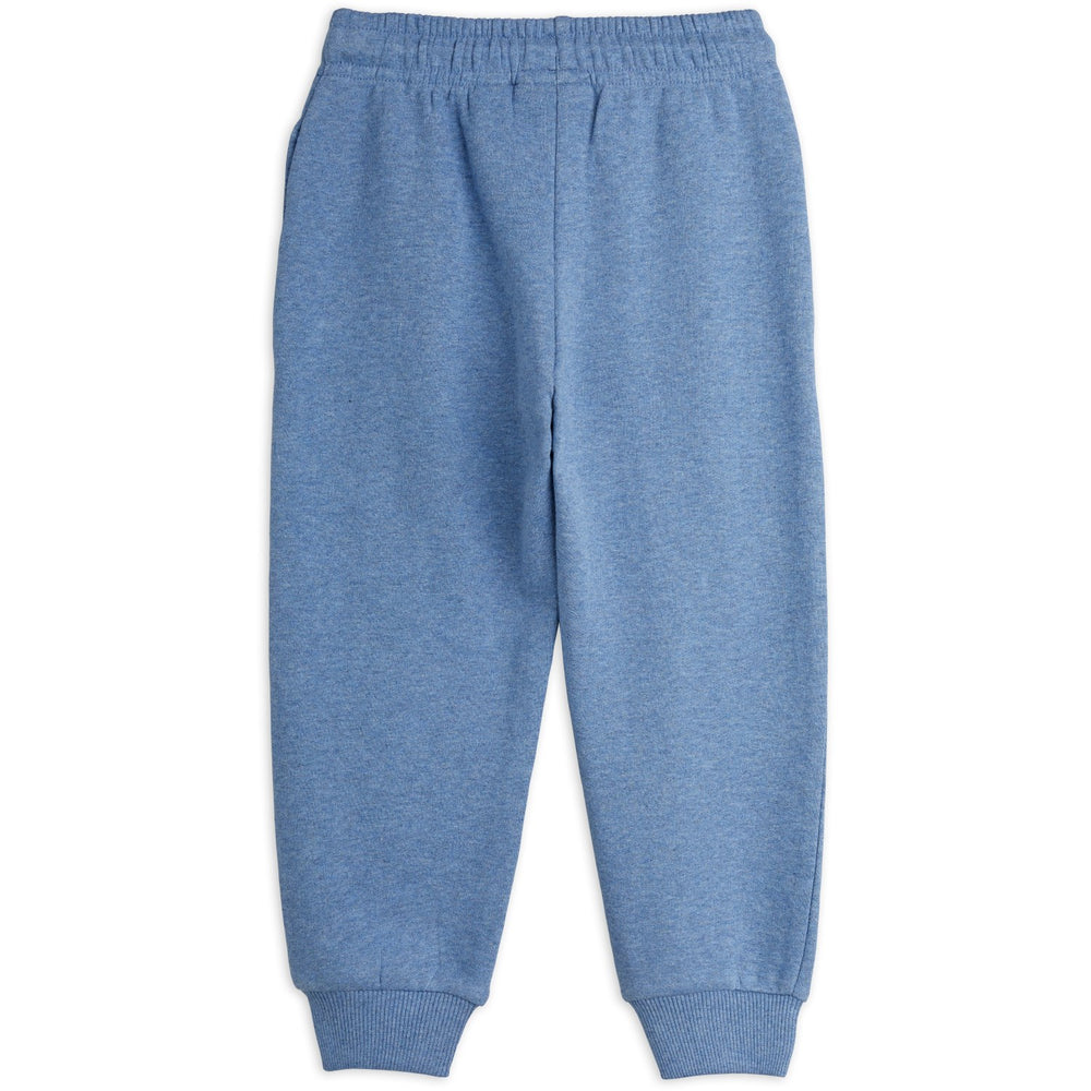 Køb Mini Rodini Blue Panther Sp Melange Sweatpants