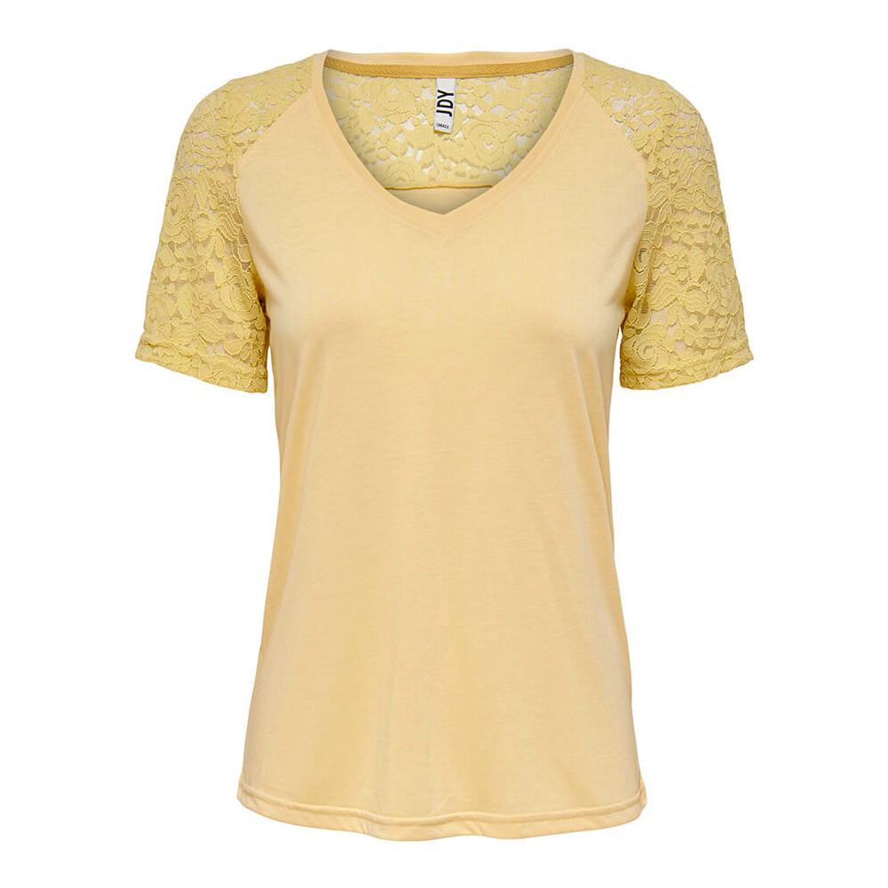 JDY T-shirt Jaune Femme JDY Stinne