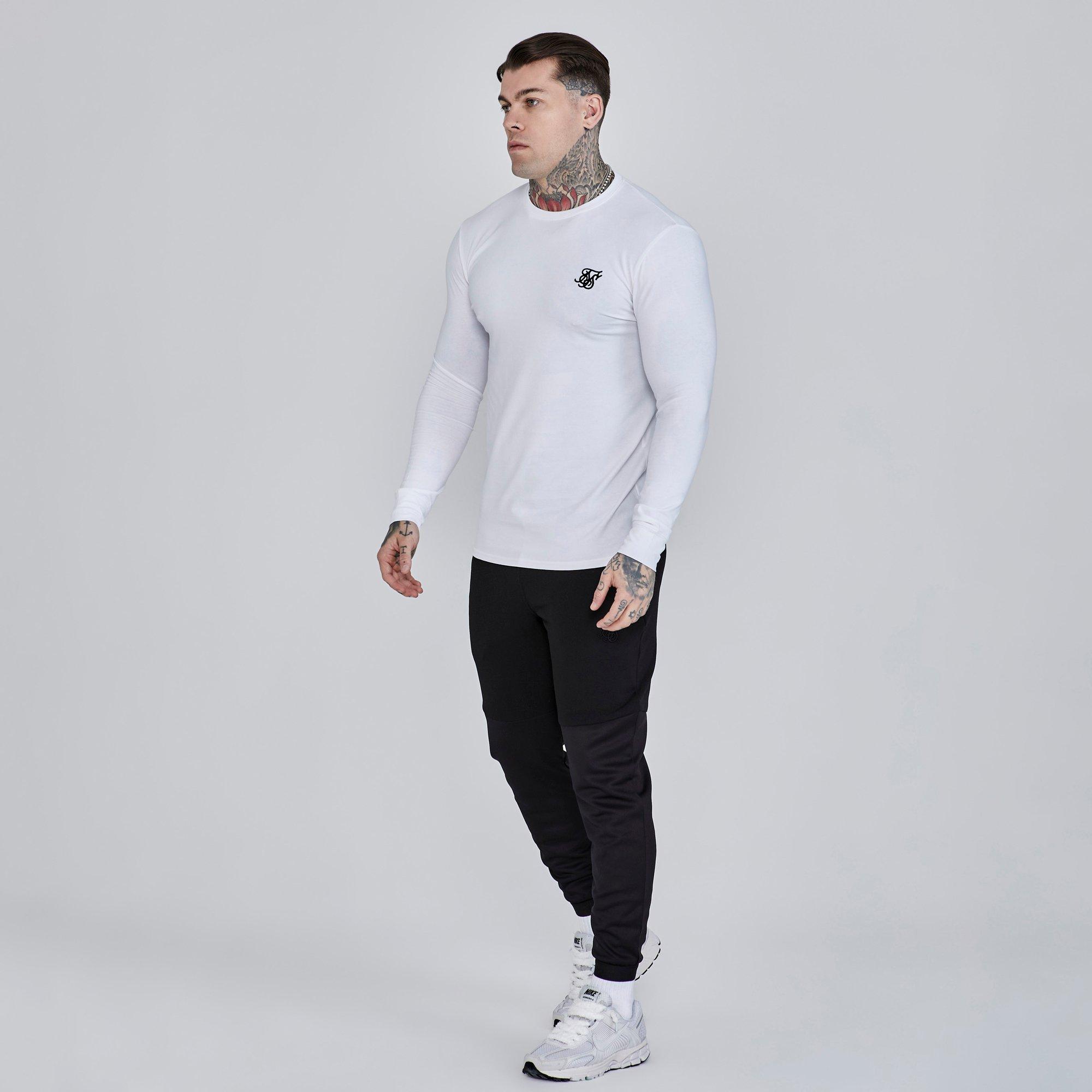 SikSilk Essentials T Shirt Mens