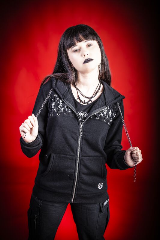 Gothicana X Emily the Strange | Gothicana by EMP Sweat-shirt à capuche