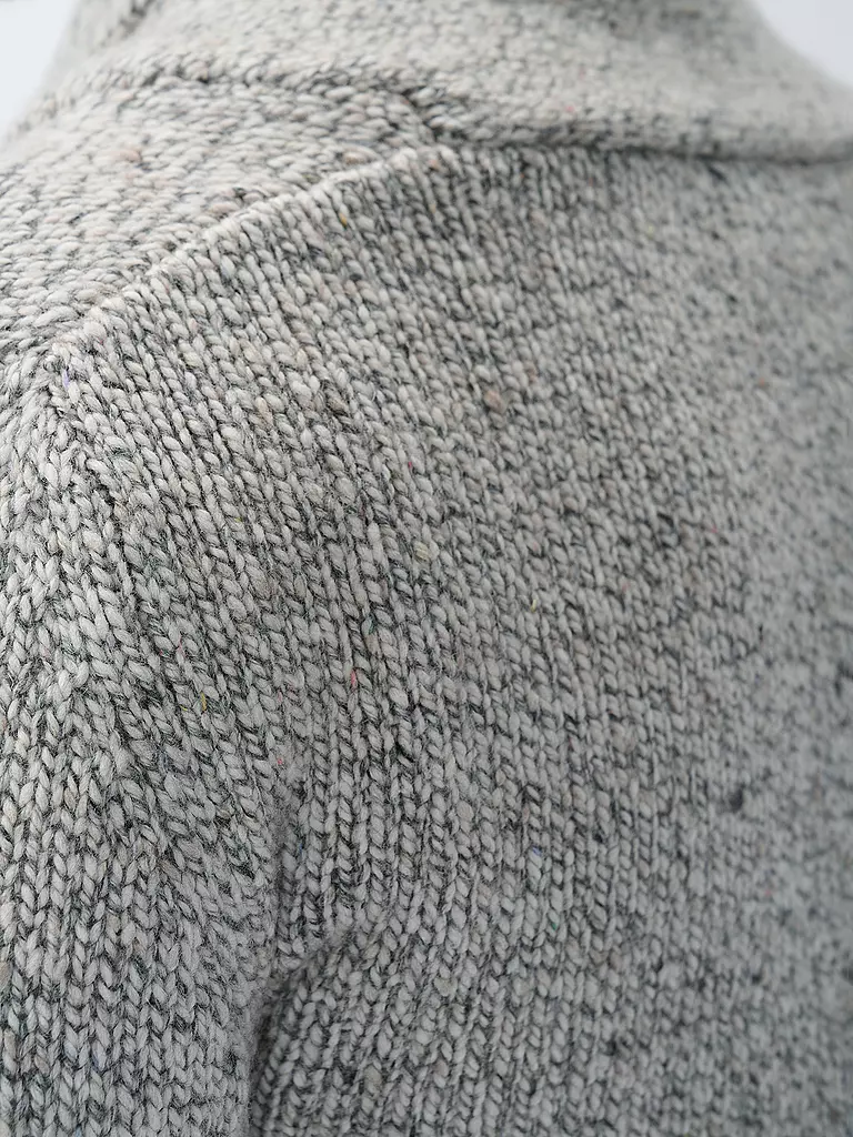 ELEVENTY Kaschmir Strickjacke hellgrau