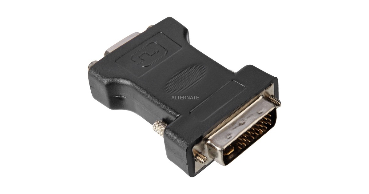 goobayAdapter DVI-I naar VGA  (Zwart, 68030)