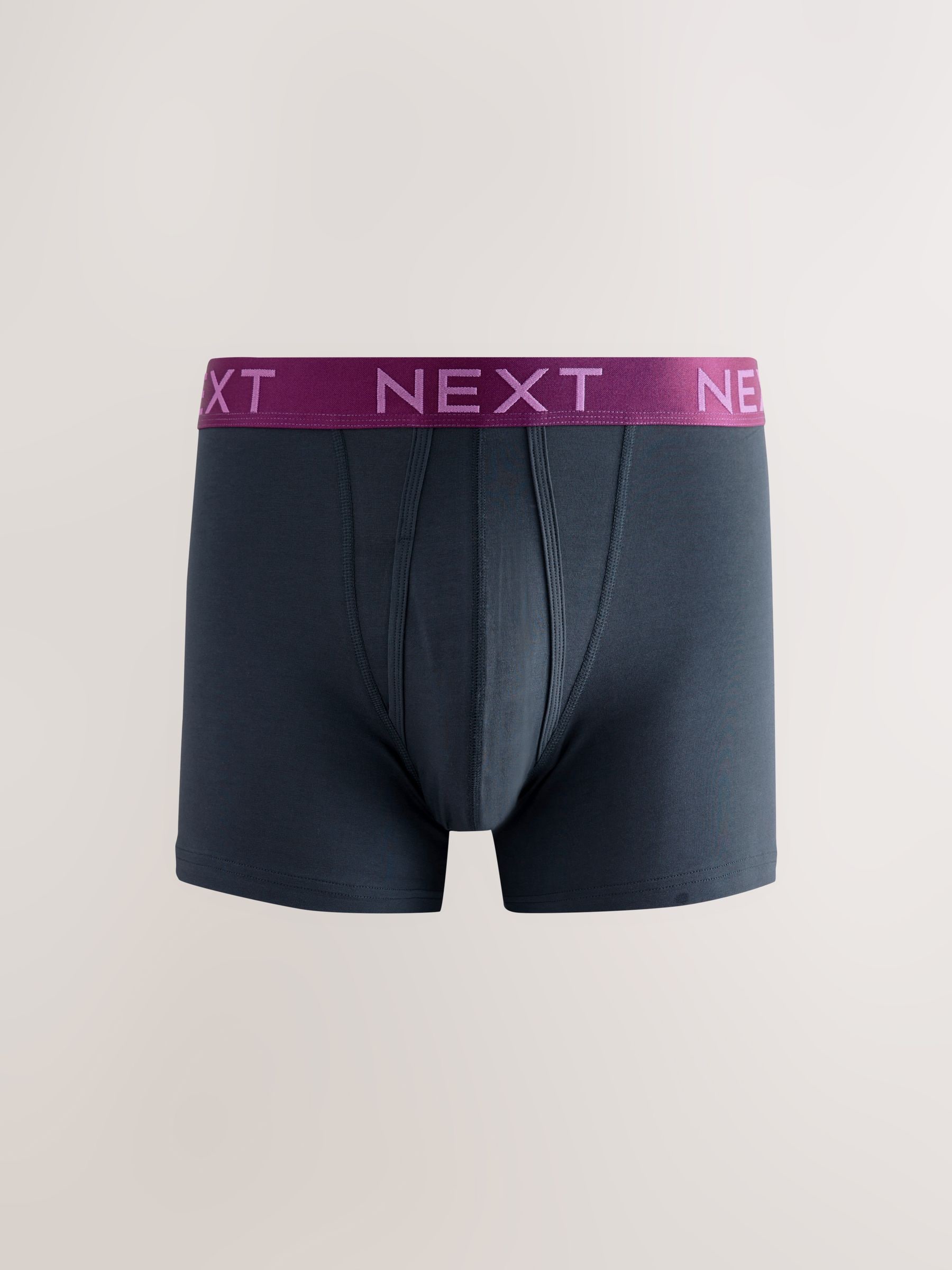 Helder oranje/groen/geel contrast - Verpakking van 10 - Boxershorts met A-voorkant