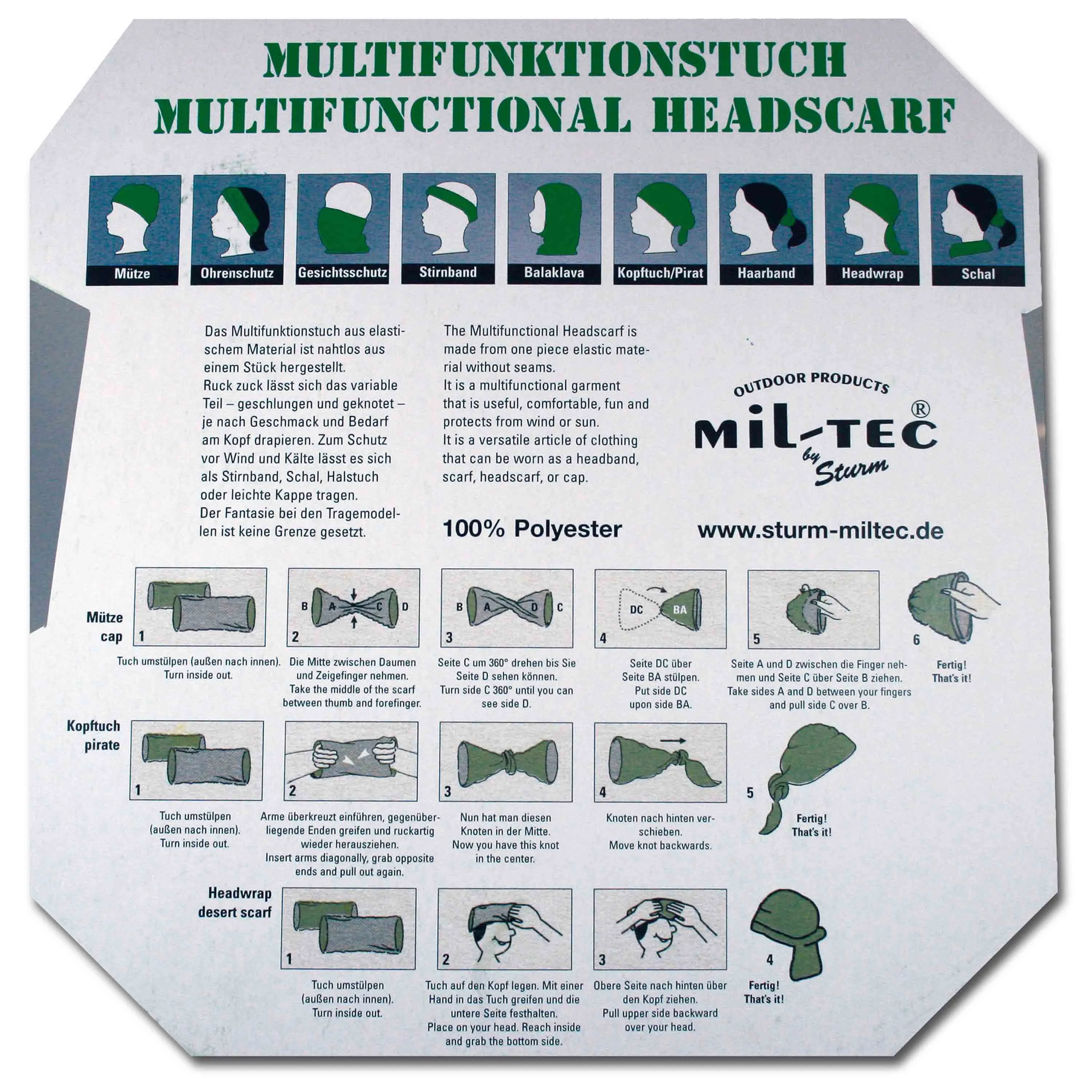 Mil-Tec -  Headscarf