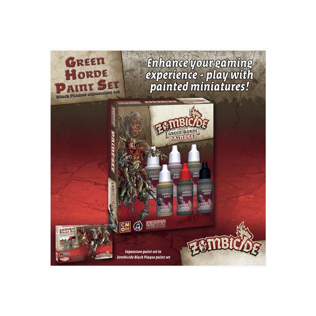 Warpaints Zombicide Green Horde Set
