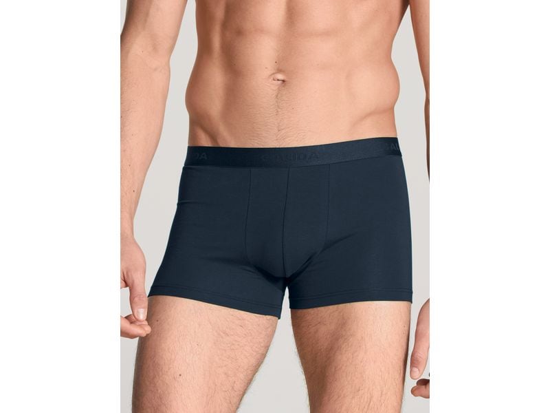 Calida Unterhosen Natural Benefit 3er Pack Dark Sapphire, S Herren Boxer Shorts