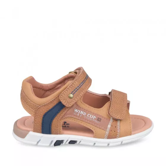 Sandales COGNAC CHARLIE & FRIENDS