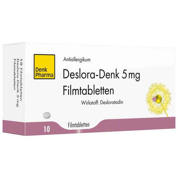 Deslora-Denk 5 mg Filmtabletten, 10 St