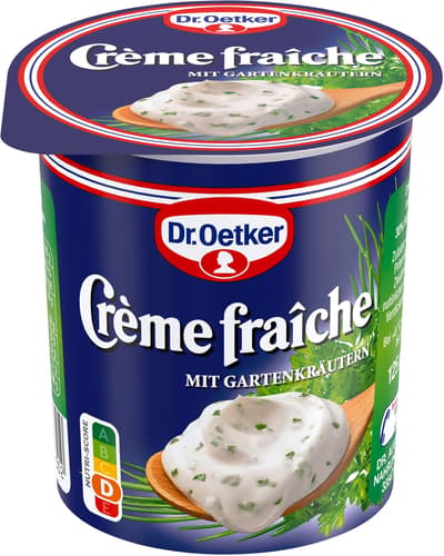 Dr. Oetker Creme Fraiche Kräuter 30% Fett