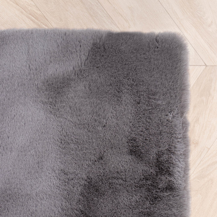 Zachte Hoogpolige loper - Comfy Supreme Antraciet