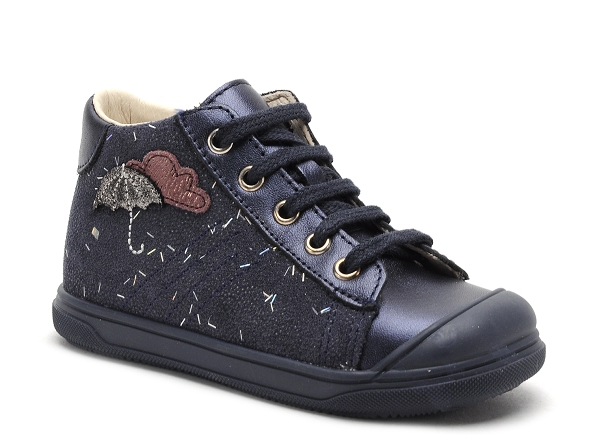 Bopy boots bottine bebe rainy bleu