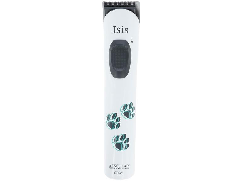 Aesculap Fellschere Isis GT421, Weiss Akkubetriebene Schermaschine