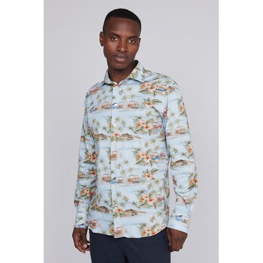 Matinique Marc N Skjorte, Chambray Blue, 44