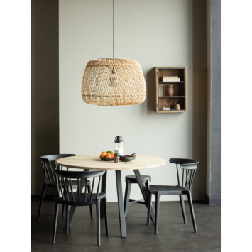 WOOOD tafelblad Tablo rond eiken onbehandeld 24 mm Ø 120 cm