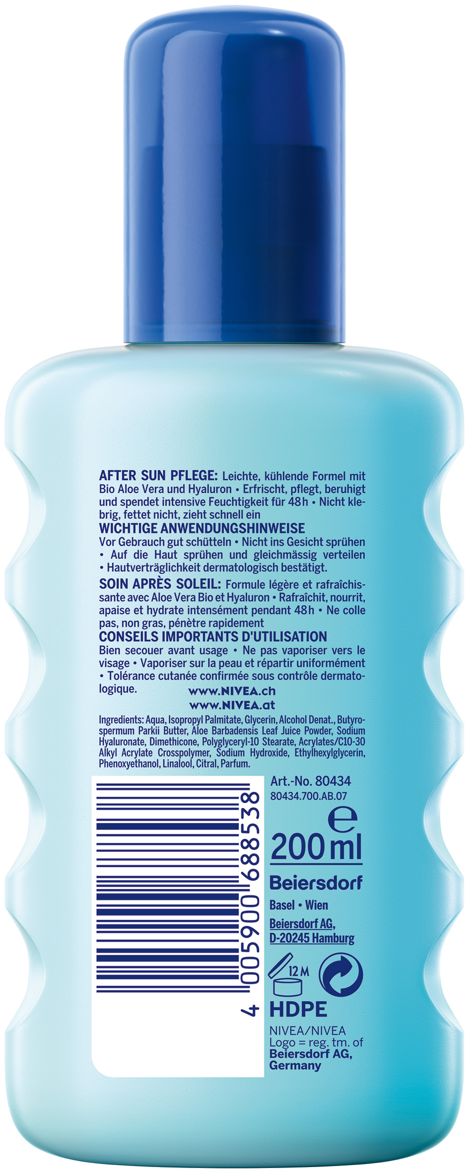 Nivea After Sun Moisture Spray<br>200 ml