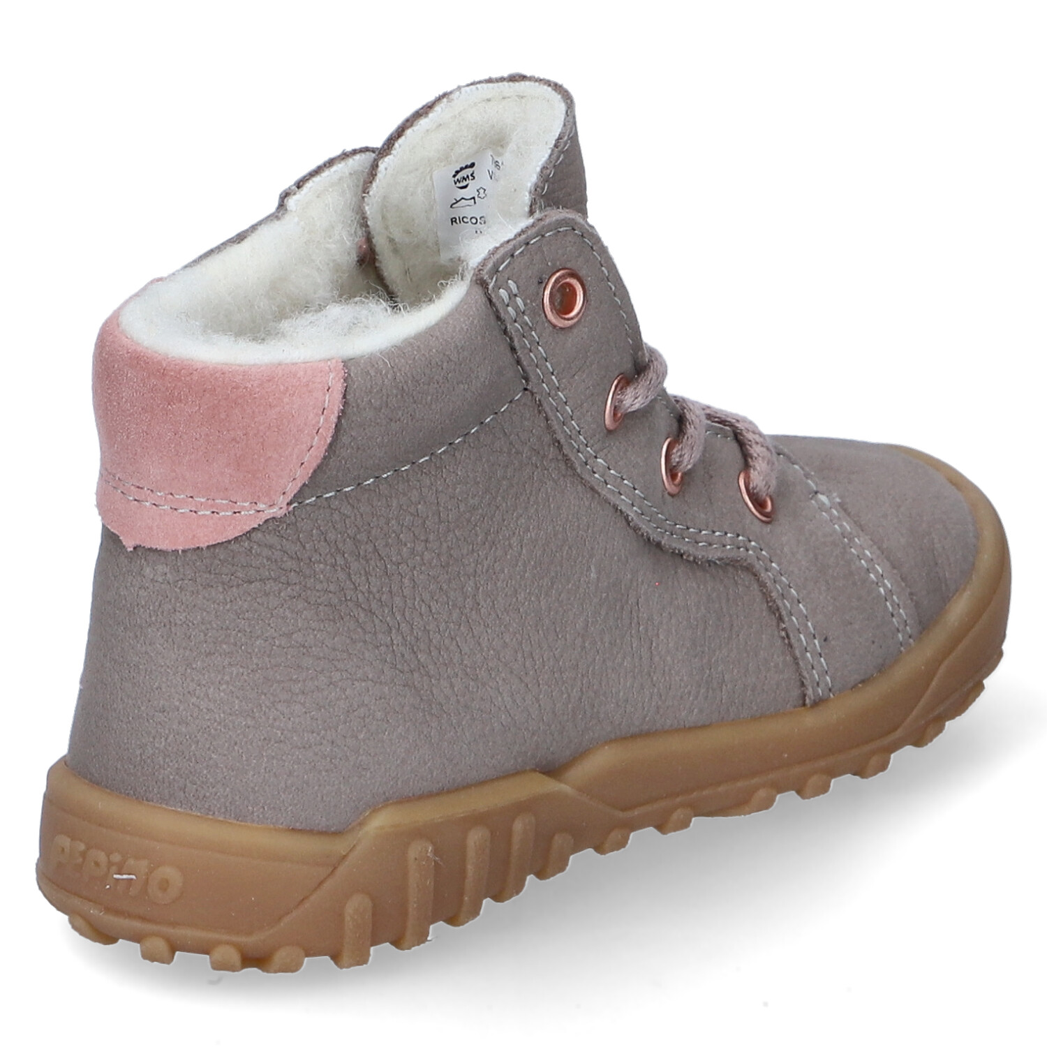 Pepino Winterstiefeletten DENNY - kies/rosa