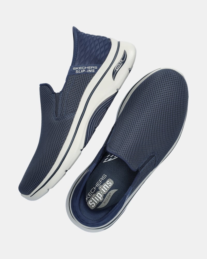 Skechers Hands Free Slip-Ins Go Walk Arch Fit 2.0 Instapschoenen  - blauw