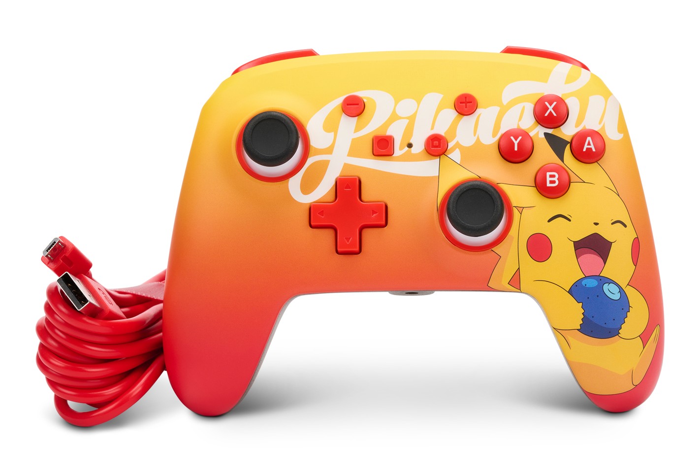 PowerA NSW ENH Wired Controller - Oran Berry Pikachu /Nintendo Switch