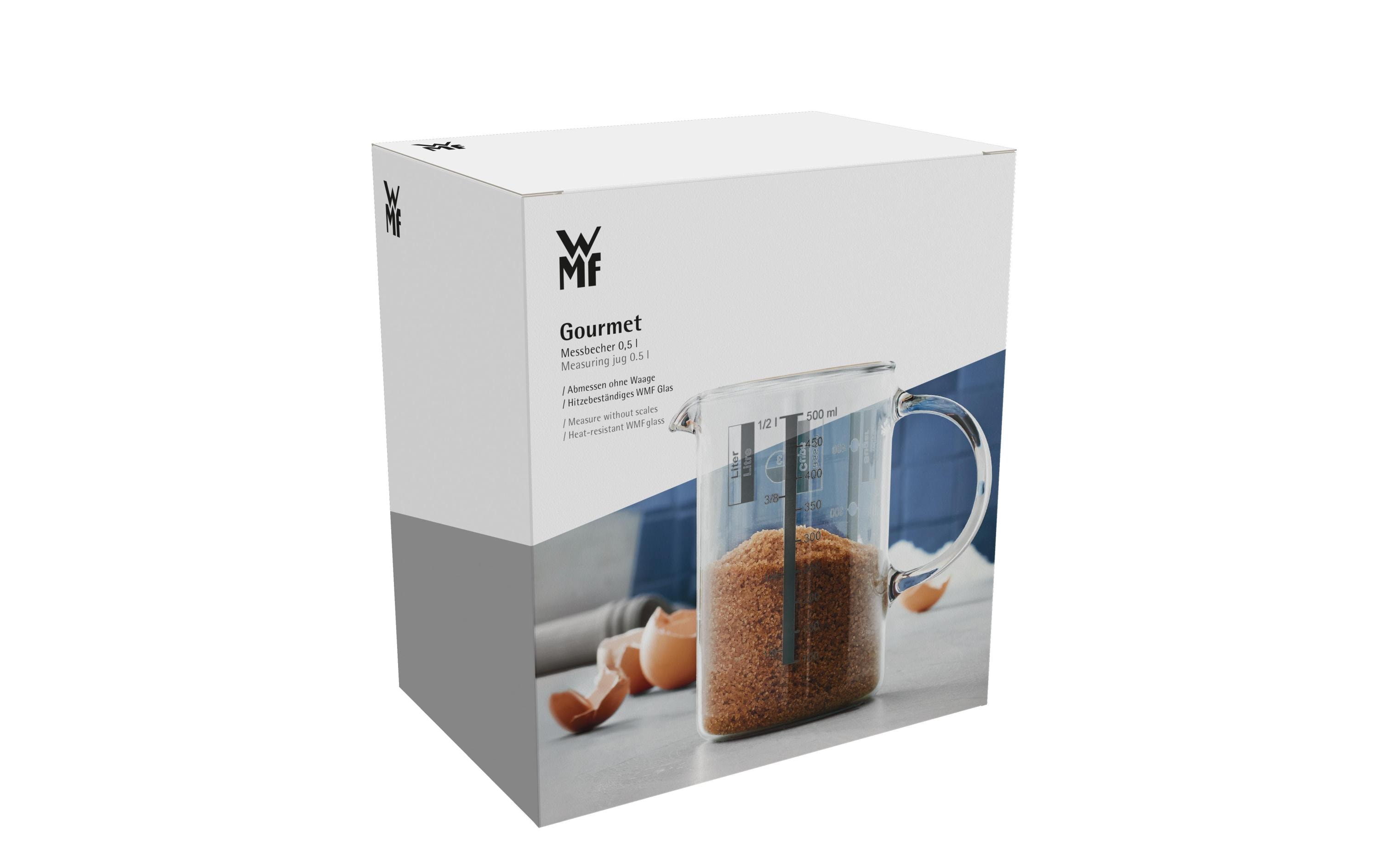 Messbecher Gourmet 5 dl, TransparentMessbehälter aus Glas