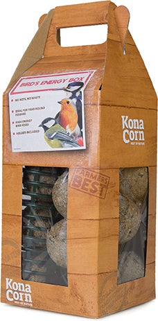 KonaCorn vetbollen energiebox 18 stuks