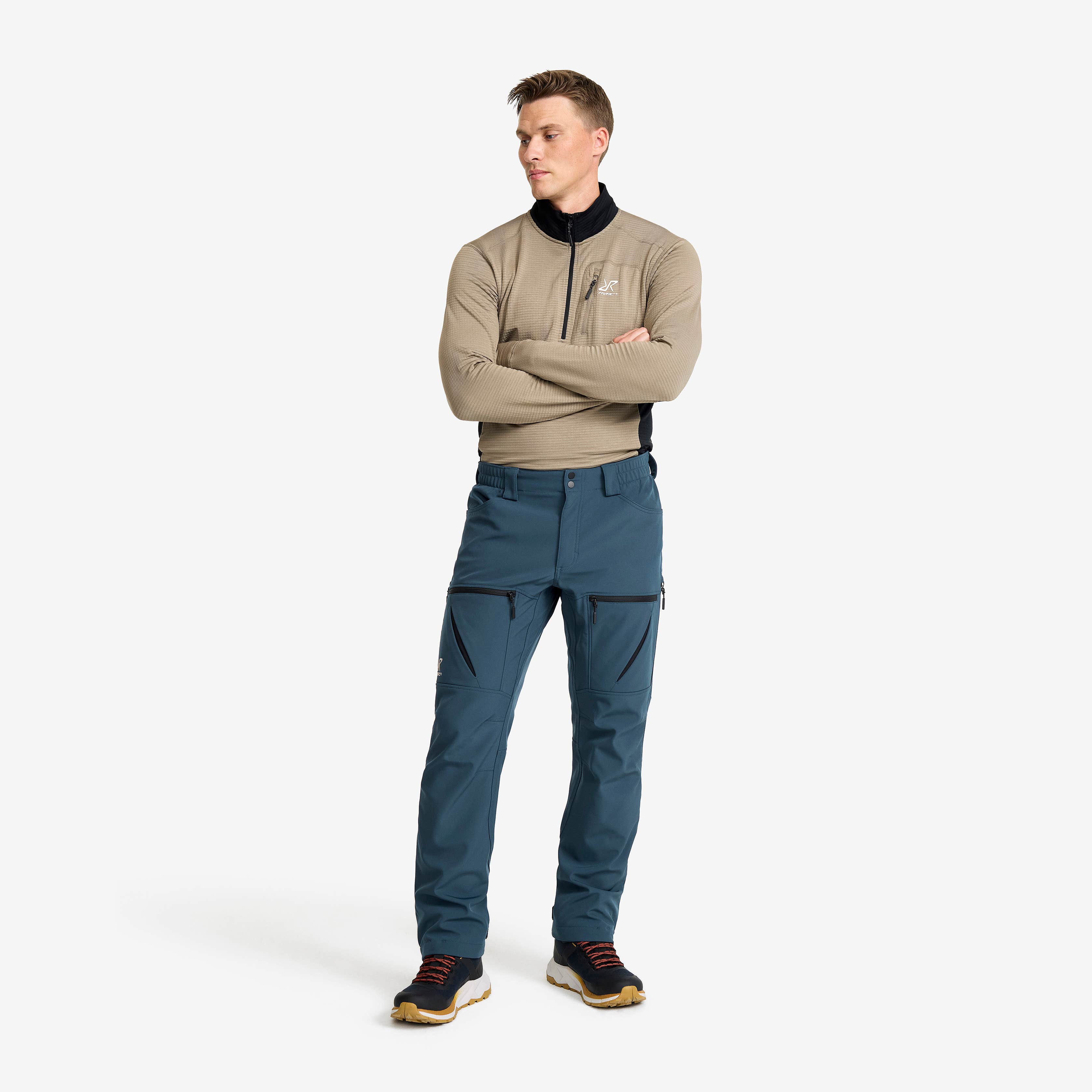Hiball Softshell Pants Herre Moonlit Ocean