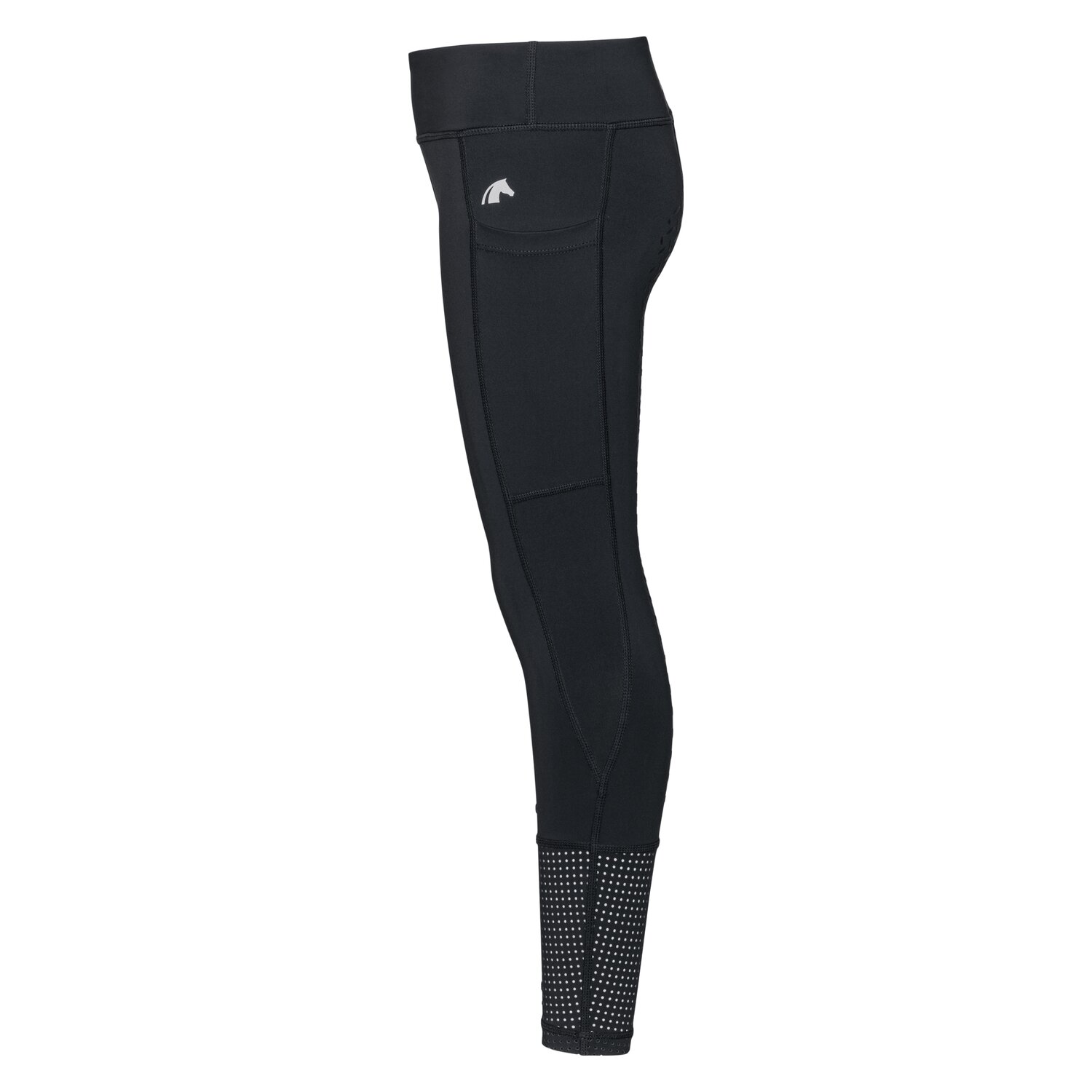 black forest kids Vollbesatz-Reitleggings  - black