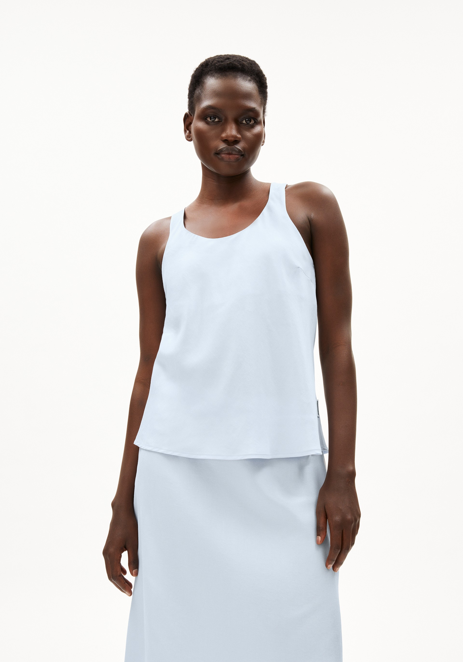 Armedangels Tencel-Bluse Sisaliaa Morning Sky