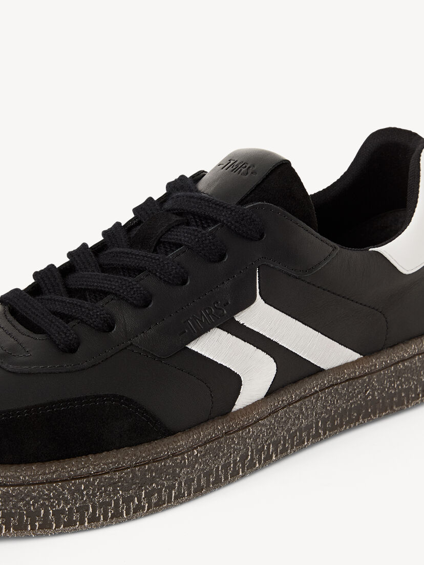 Leren Sneaker - zwart