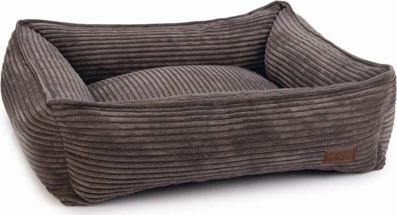 Designed by Lotte Ribbed - Hondenmand - Bruin - 80x70x22 cm