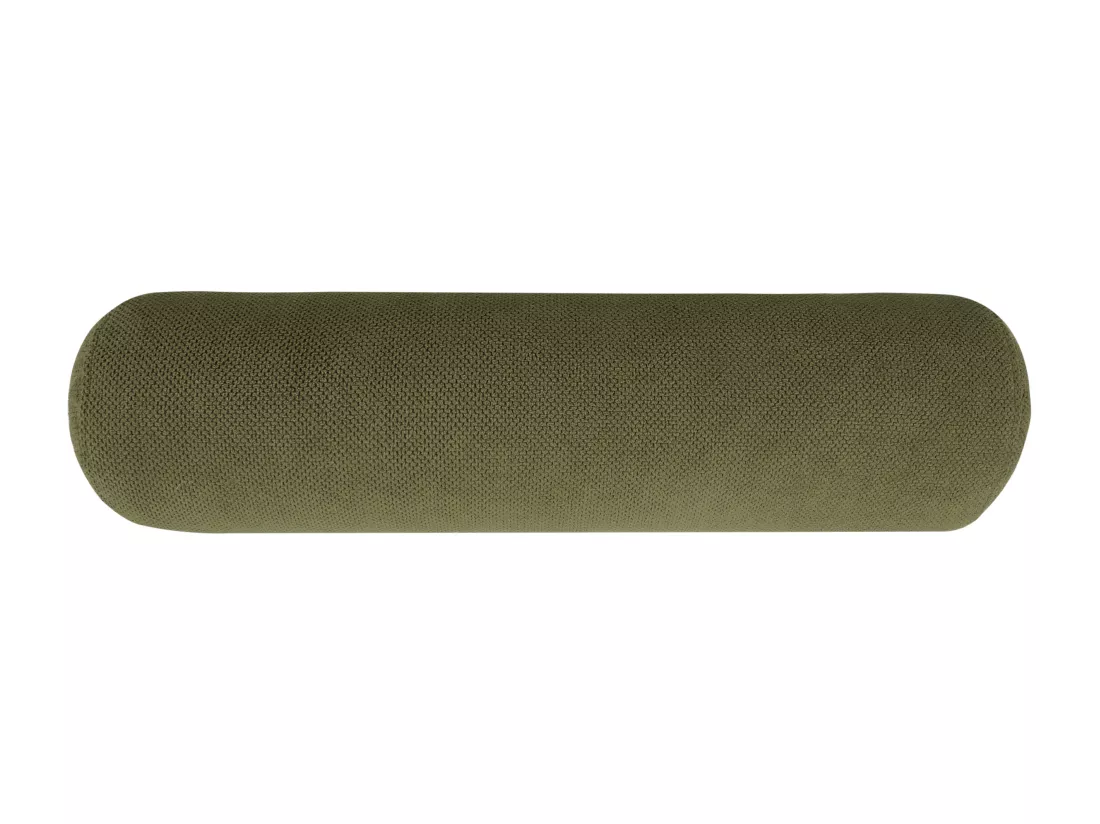 Chaise longue côté droite en tissu vert GONESSE