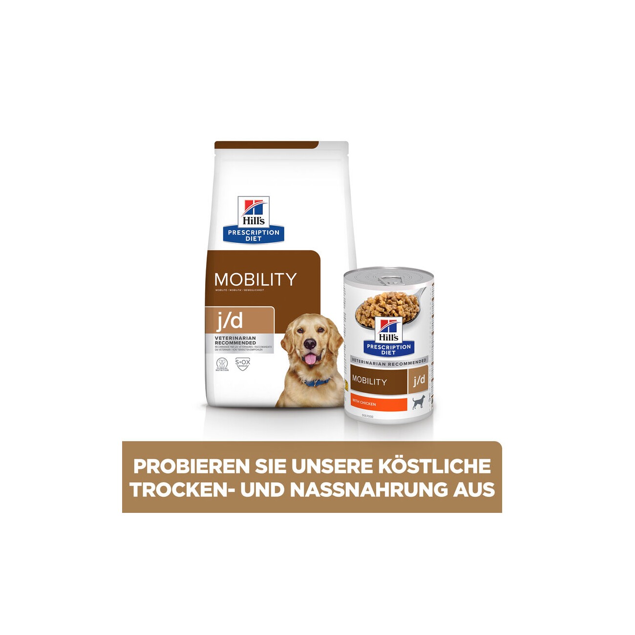 Hill's Prescription Diet j/d mit Huhn 12x370g