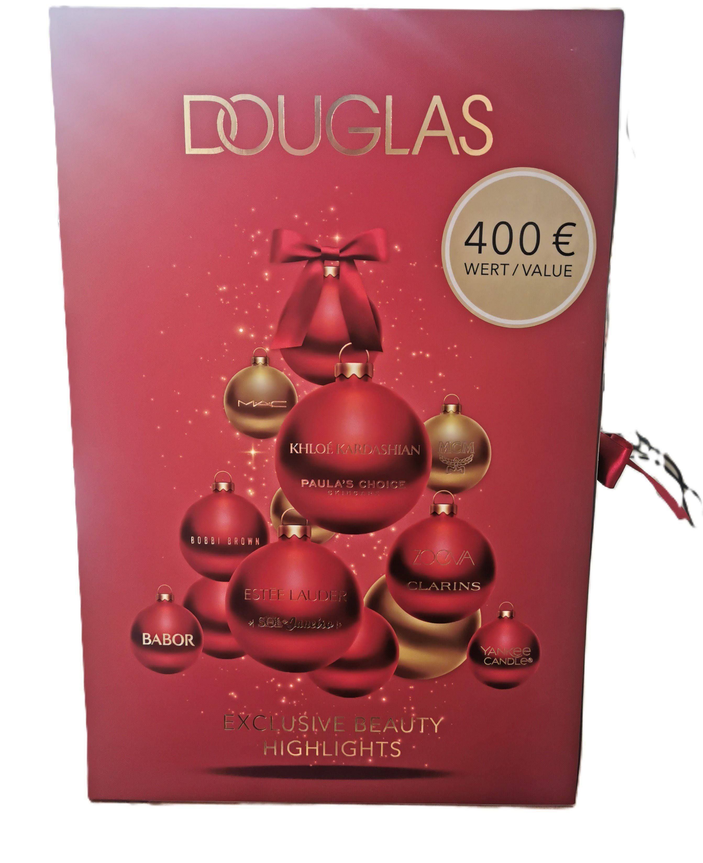 Douglas Kosmetik-Adventskalender Pflege Make-Up & Duft Exclusive Beauty Highlights 2025