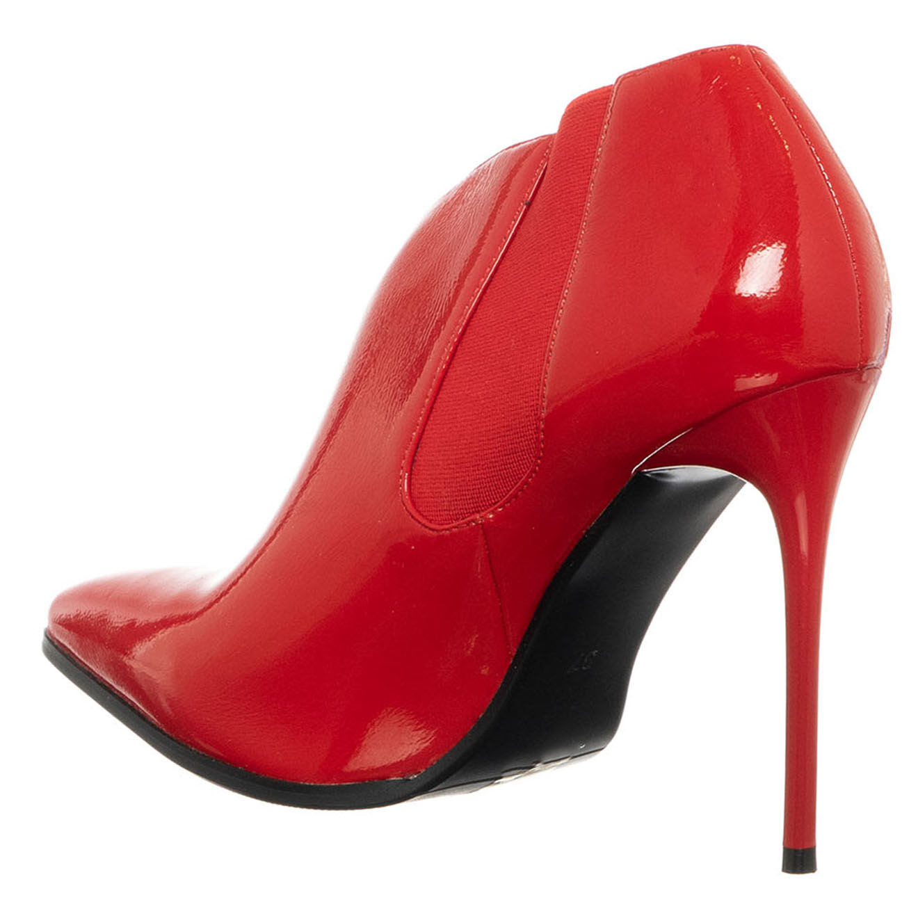 Laura Biagiotti Bottines Felicia rouges - Talon 10.5 cm