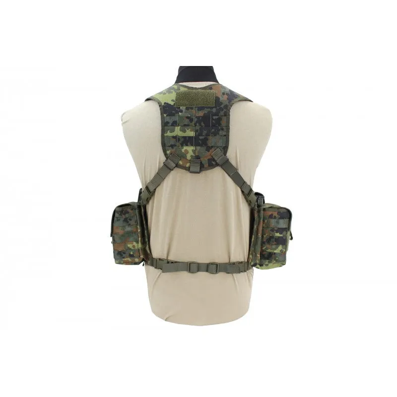 Zentauron -  Zentauron Chest Rig Nonmodular Split Front flecktarn