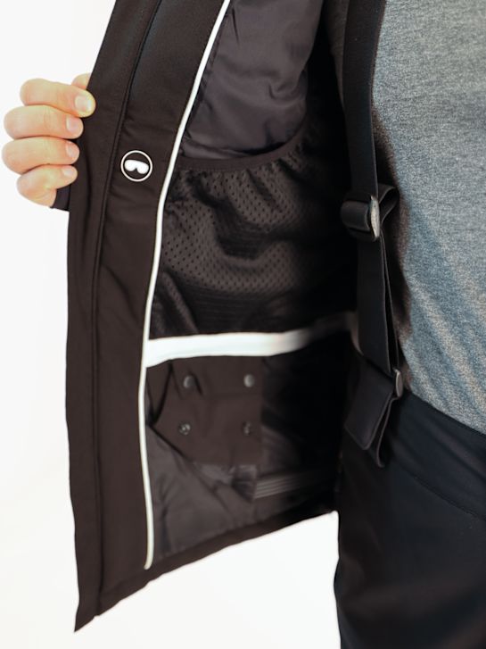 Celsius Skijacke Schwarz