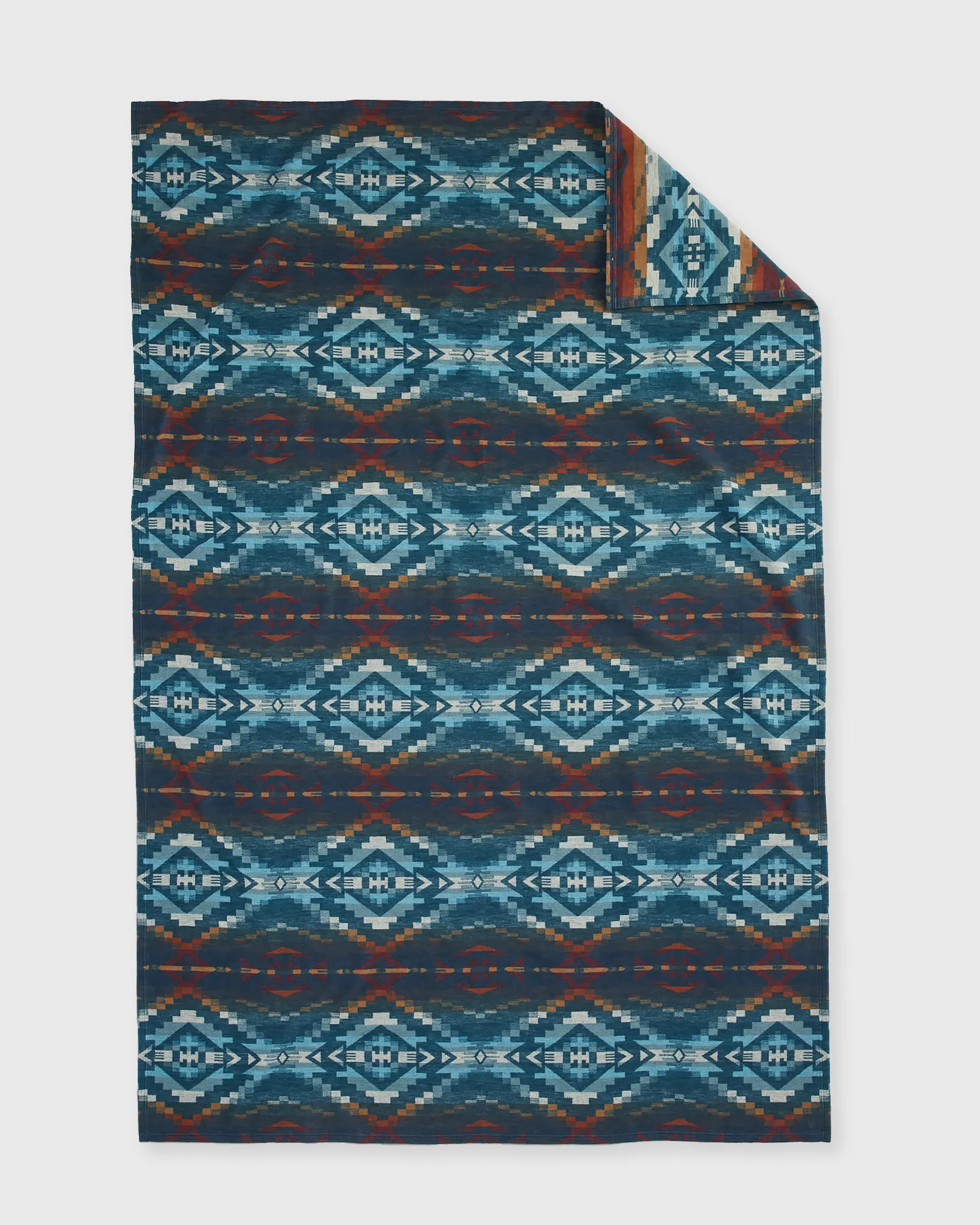 Pendleton OC JACQUARD TWIN BLANKET CARICO LAKE, MARINE
