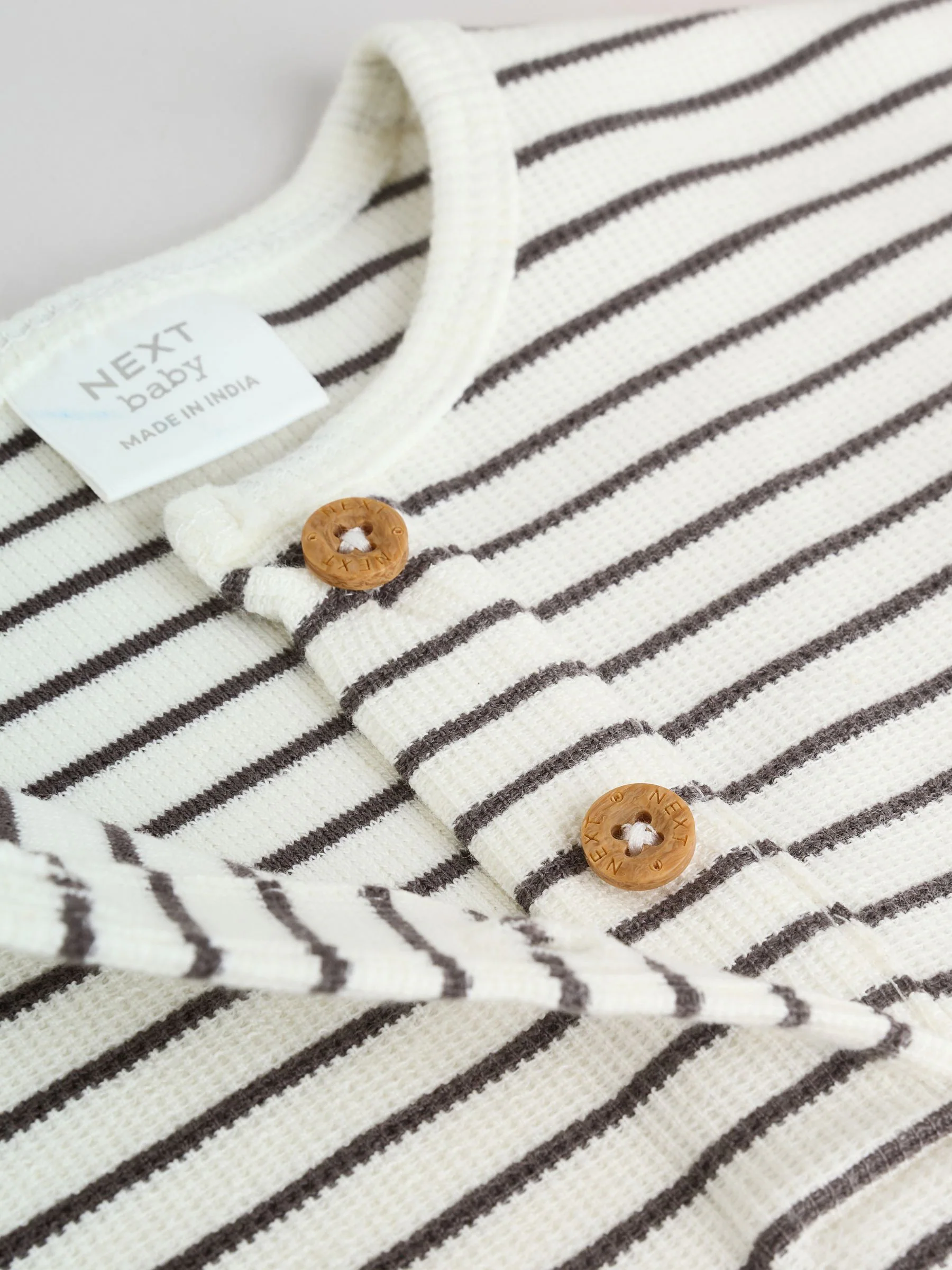 Mono Streep - Baby T-shirts met lange mouwen 4 stuks (0mnd-2jr)
