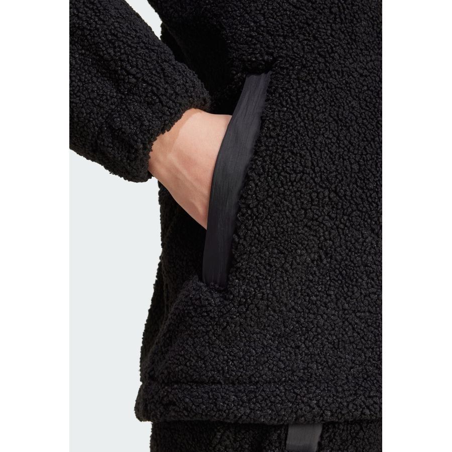 Adidas Original Veste entièrement zippée molleton Teddy