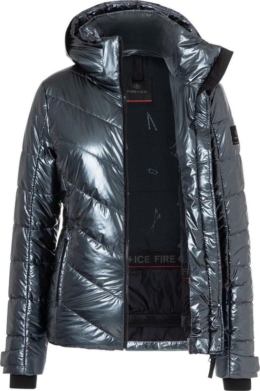 Bogner - Sassy2 - Ski Jas - Metallic - Warmte-isolerende Vulling, Afneembare Capuchon