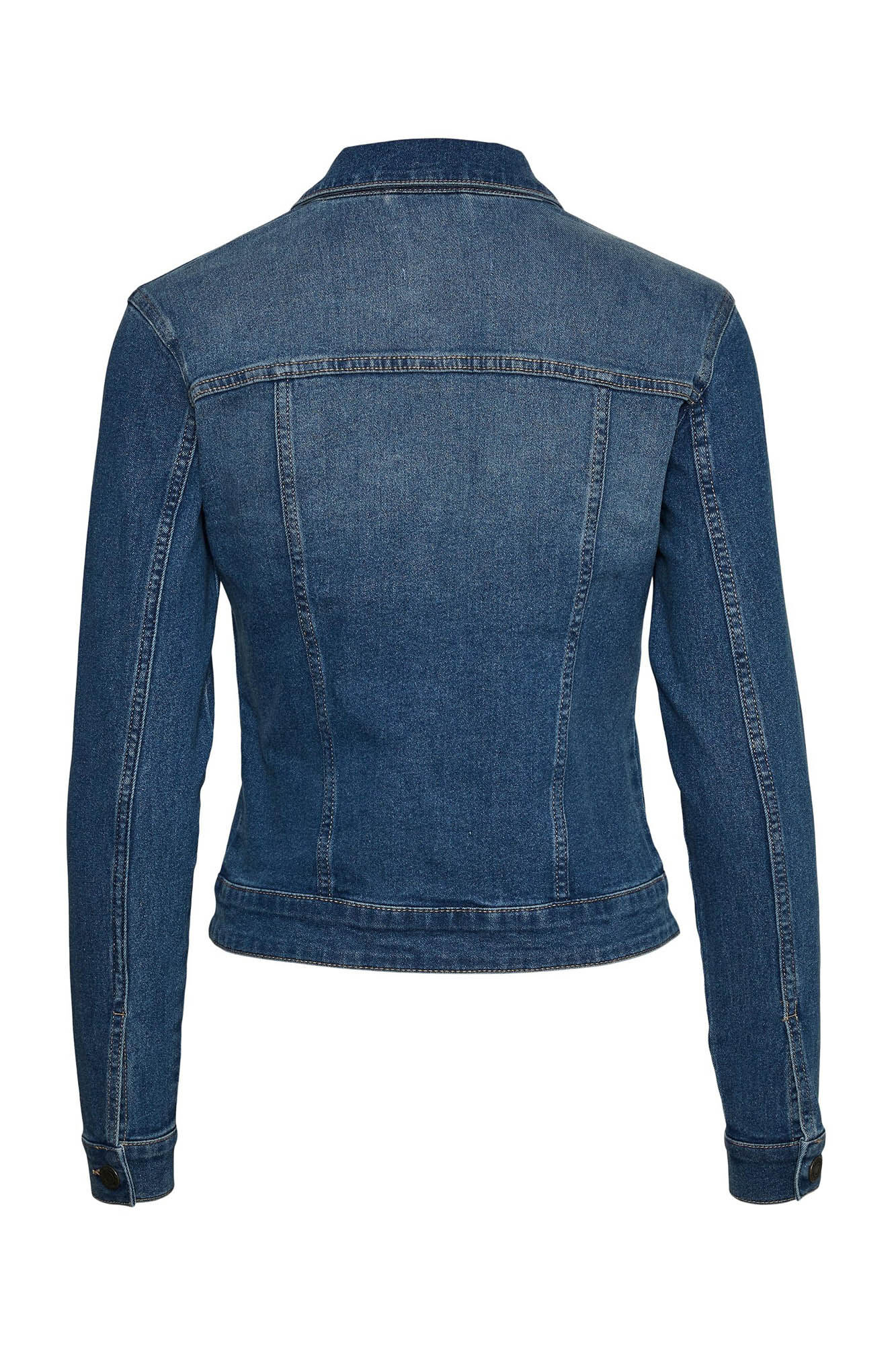 jaqueta jeans ajustada