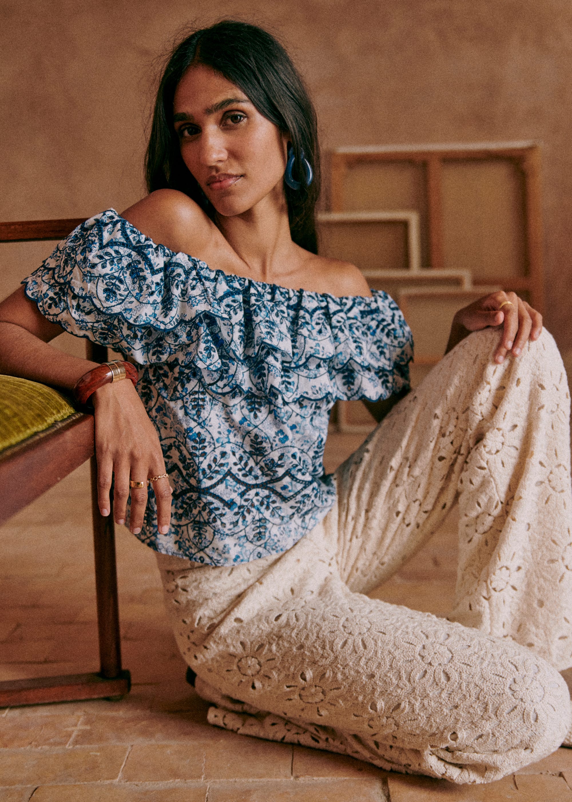 Blouse Leilani - Primrose - E-SHOP/CHEMISES & BLOUSES 5905273